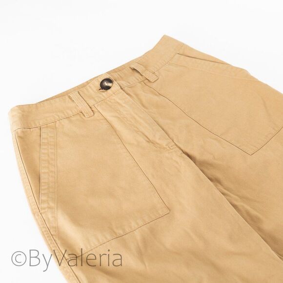 Zoe Kratzmann Collective Pants Tan 0 Minimalist Wide Leg Neutral Streetwear - Picture 2 of 15